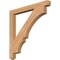 Ekena Millwork Balboa Craftsman Smooth Bracket, Western Red Cedar, 3 1/2"W x 38"D x 38"H BKT04X38X38BOA04SWR - alternate 1